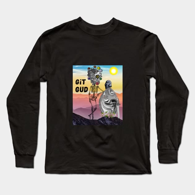 Git gud Long Sleeve T-Shirt by Wirrr4U